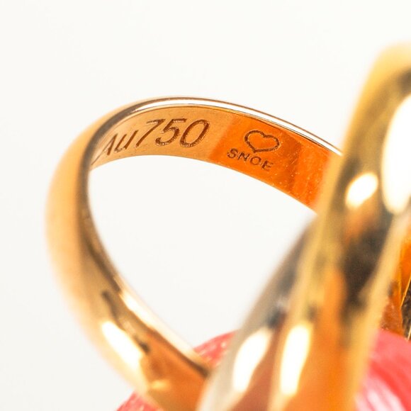 Cartier Trinity Tritone 18k Gold Pink-Cord Bracelet - Picture 8 of 8